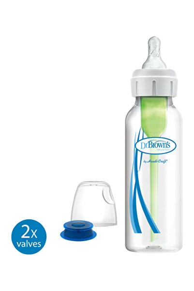 NO BRAND DR BROWNS MEDICAL BIBEROANĂ ANTI-COLIC 250ml 0m+ DEZVÂNZARE BUZE