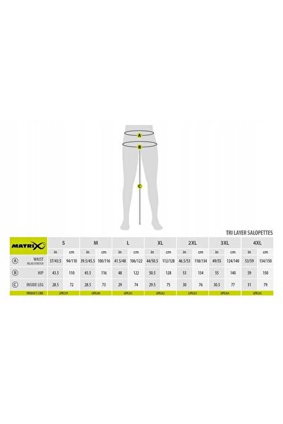 NO BRAND Salopetă Matrix Tri-Layer 25K XL Mărime pantaloni: X-Large (XL)