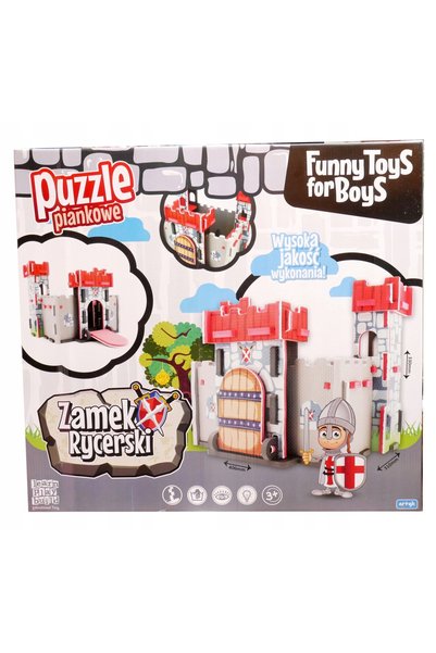 Artyk Castelul cavaleresc din spumă – puzzle 3D din spumă