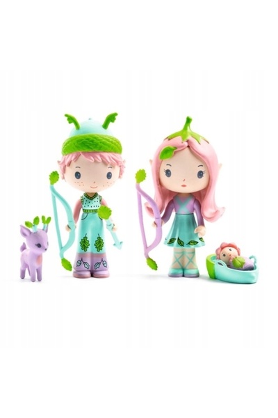 djeco Figurine TINYLY LILY & SYLVESTRE 6960