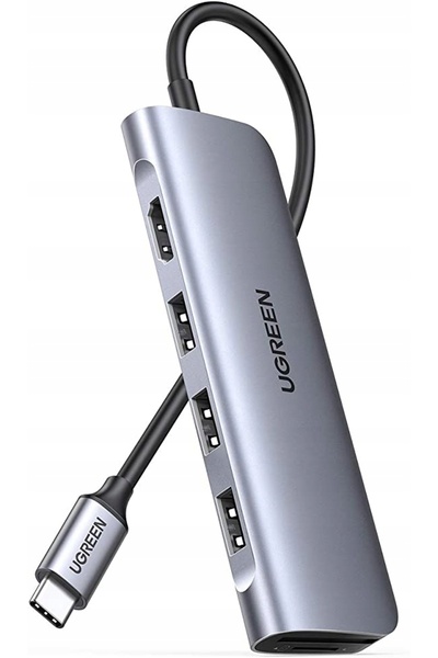 Ugreen Adaptor USB-C la HUB USB 5 în 1 3.0