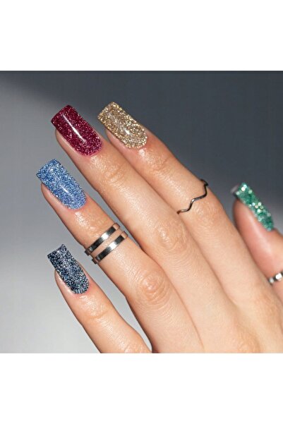 NO BRAND MOLLY NAILS Set de sărbători 9x lacuri hibride BAZA TOP și dulciuri ...