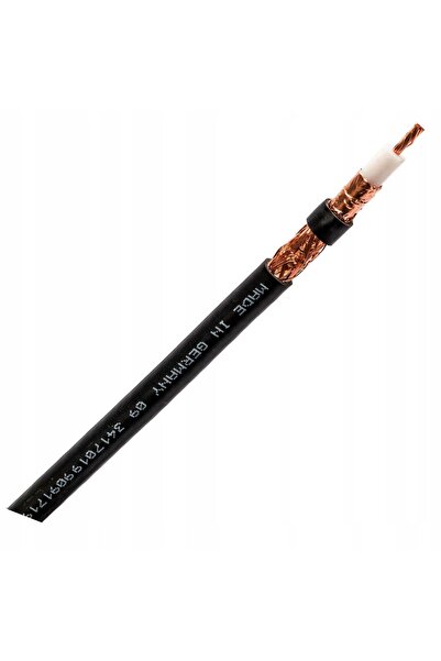 NO BRAND CABLU RF-7 35 m + CONECTORI UC-1 HF/CB/VHF/UHF/SCANERE