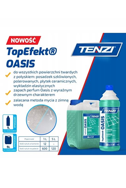 Tenzi TopEfekt OASIS 5L – Detergent pentru pardoseli – Parfum exotic