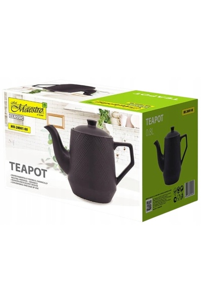 Maestro Infuzor ceramic pentru cafea și ceai 900ml NEGRU MR-20001-08