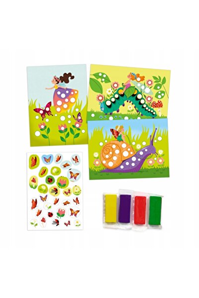 Clairefontaine Avenue Mandarine: Plastilină și Foi de autocolante - Meadow KC...