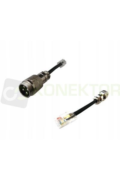 NO BRAND Adaptor microfon MIDLAND M30 mufă RJ/4-PIN