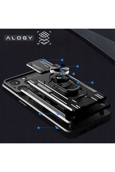 NO BRAND Alogy Camshield Husă cu inel de susținere și protecție cameră pentru...