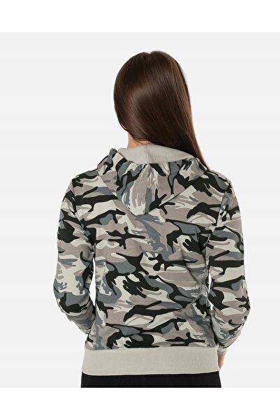 NO BRAND Hanorac de damă din bumbac, camuflaj, 46006-3 XL