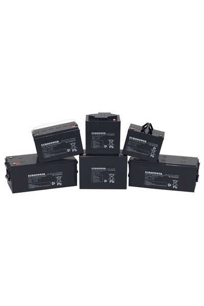 EuroPower ACUMULATOR BATERIE AGM VRLA EP 1,2Ah 12V EP1.2-12 AUTKO TOYS