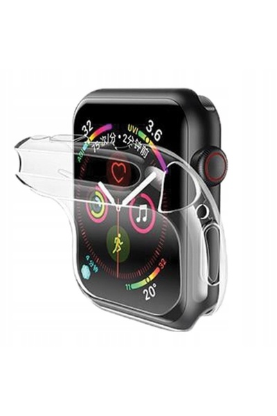 NO BRAND Husă de protecție Usams pentru Apple Watch 4/5/6/SE 44mm Transparentă