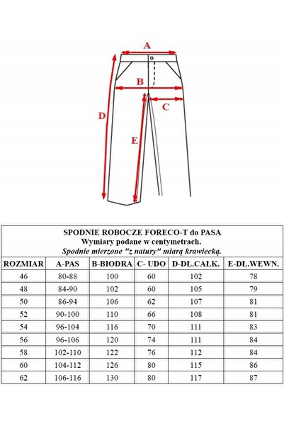 Reis Pantaloni de protecție FORECO, salopetă, bărbați, culoare BY, mărime 52