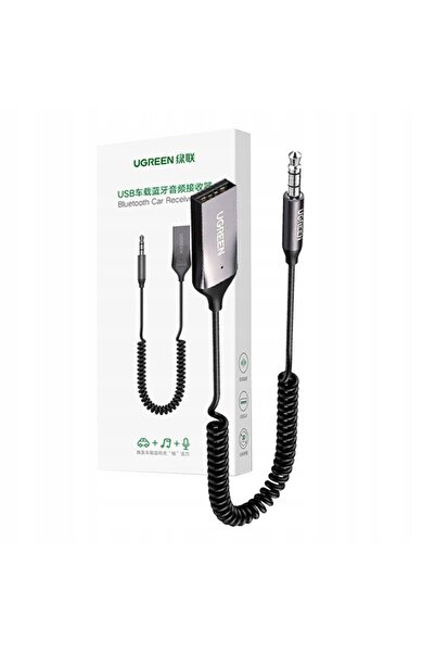 Ugreen adaptor receptor transmițător auto USB Bluetooth 5.0 cablu AUX