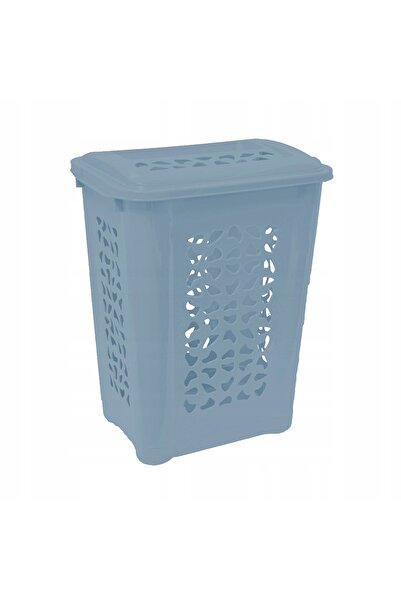 Keeeper Coș de rufe de sine stătător de 60 L pentru lenjerie intimă, cu capac...