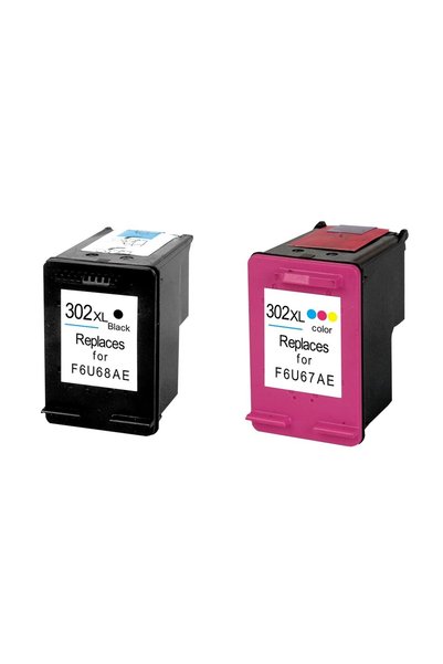 NO BRAND Cerneală pentru HP 302XL 1110 2130 3630 4520 2130 set cerneală K+C