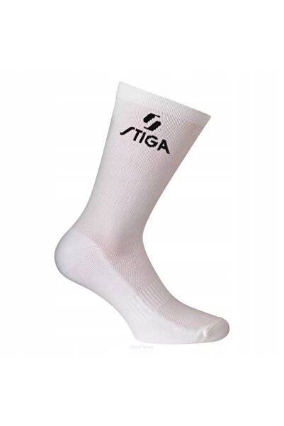 STIGA Șosete de tenis Pro High albe 43/45
