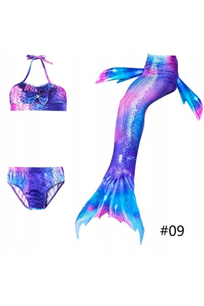 Master Costum de baie sirenă Ariel, coadă de sirenă 120 cm