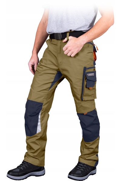 NO BRAND Pantaloni de lucru de protecție pentru montatori, cu buzunare întări...