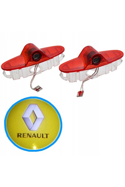 ME PREMIUM 2x LUMINI DE PROIECTIE LOGO LED RENAULT LAGUNA ESPACE TALISMAN KOL...