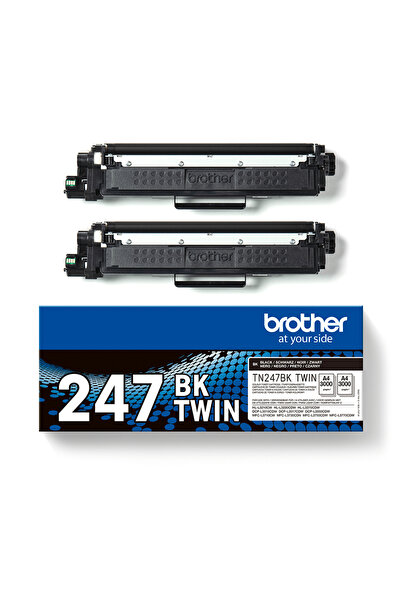 Brother Toner TN247Bk Negru Dwupak 2 x 3.000 pagini