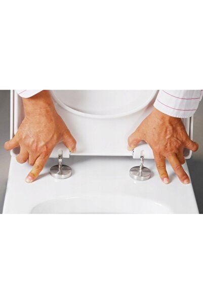 Mexen Colac de toaletă WC cu închidere lentă, din duroplast, subțire, detașabil.