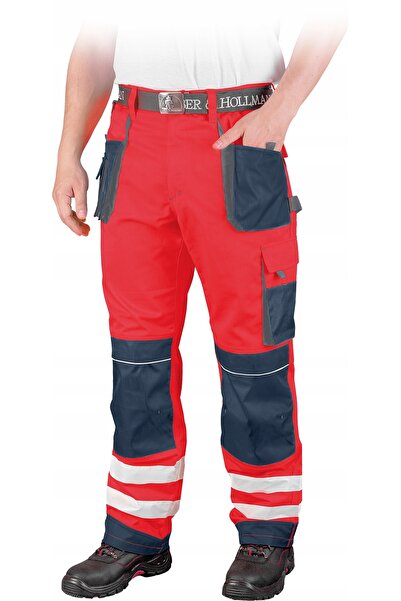 NO BRAND Pantaloni de lucru reflectorizanți de siguranță, cu avertizare, întă...