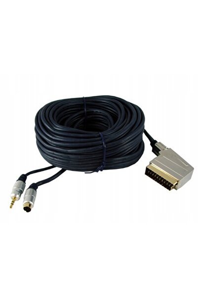 NO BRAND Cablu de la laptop la TV, mufă S-VIDEO EURO, stereo 3,5 mm, digital,...