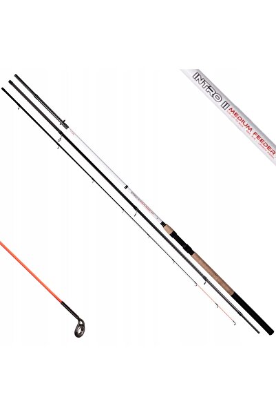 NO BRAND MIKADO Lansetă de pescuit Intro II Feeder Mediu 360cm 80g 3 Tronsoan...