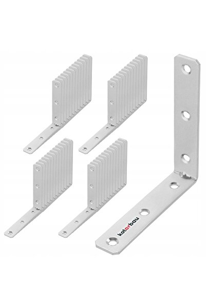 NO BRAND 50x COLȚAR DE CONECTARE REINFORCAT CIESIELSKI 10x10x2cm PERFORAT
