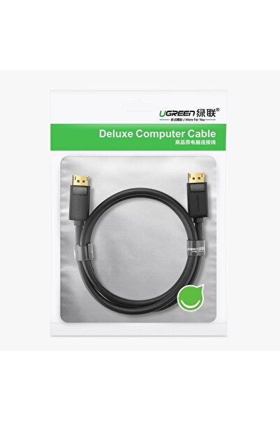 Ugreen Cablu pentru monitor TV DisplayPort, 3 m, negru