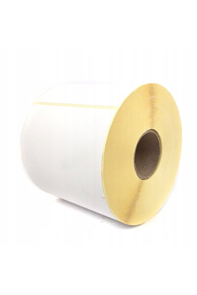 NO BRAND Etichetă adezivă Gento albă 100x150 mm 350 buc. perforat