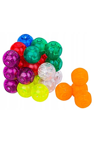 ChRLD Set de puzzle logic GRA CUBE cu blocuri magnetice și carduri de asamblare