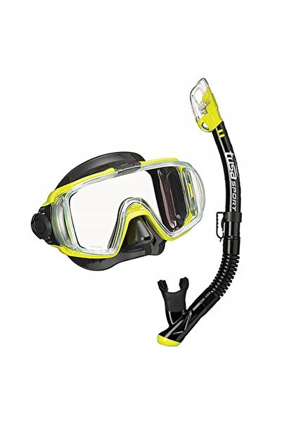 NO BRAND TUSA SET DE SCUFUNDĂRI: mască VISIO + tub cu supapă uscată UC3125 FY