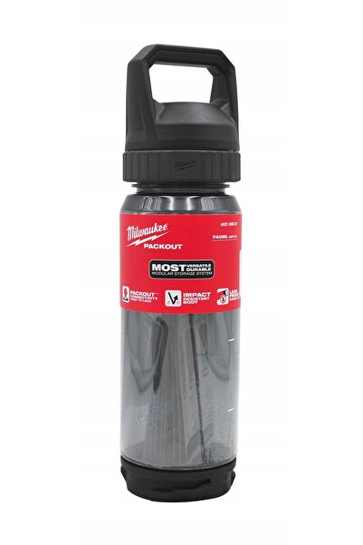 Milwaukee PACKOUT 740ml STICLA DE APĂ NEAGRĂ 4932498639