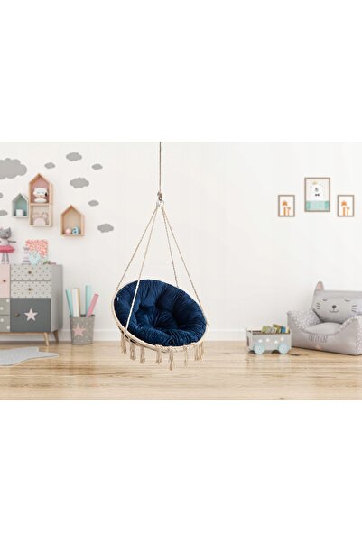 NO BRAND Pernă mare pentru leagăn, pernă rotundă pentru cuibul de stork, 92x9...