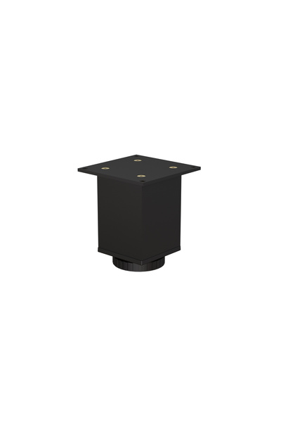 NO BRAND 4 x Picior de mobilier reglabil 150 mm negru