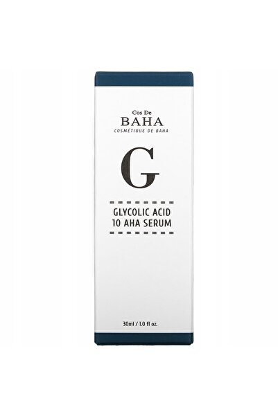 NO BRAND COS DE BAHA - Ser cu Acid Glicolic 10 AHA, 30ml, ser exfoliant