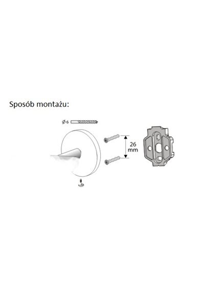 NO BRAND Suport dublu cromat 03588 Seduction Bisk