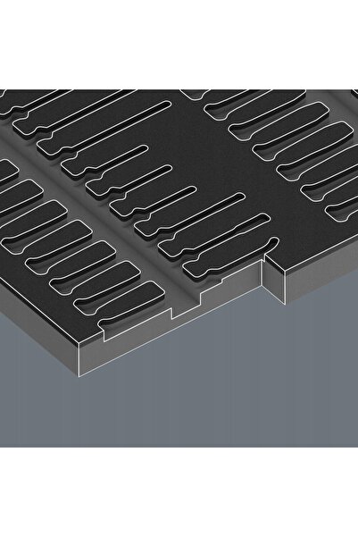 wera INSERT DIN SPUMĂ 9715 KRAFTFORM MICRO 24 BUC. W05150106001