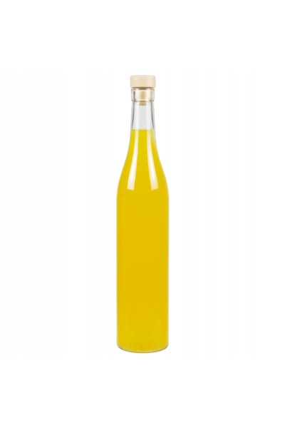 NO BRAND 10 sticle ROSA de 500 ml, sticlă de sticlă cu dop, pentru lichioruri...