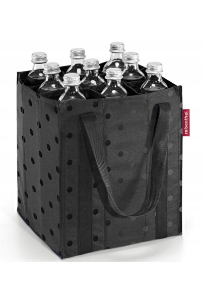Reisenthel Geantă Bottlebag cu buline lucioase negre