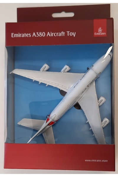 NO BRAND MODEL AVION AIRBUS 380 EMIRATES PENTRU COPII JUCĂRIE CE - PPC 1/400