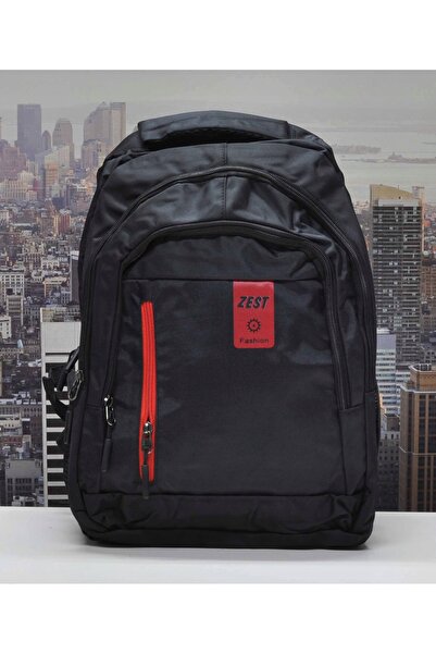 NO BRAND Marca britanică ZEST BACKPACK rucsac urban de drumeție NEGRU imperme...