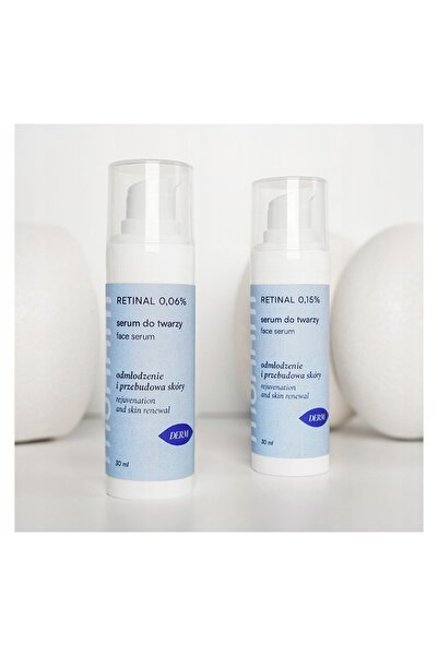NO BRAND MOHANI Ser facial anti-îmbătrânire cu Retinol 0.06%, 30 ml