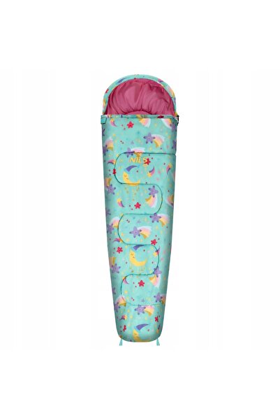 NO BRAND Sac de dormit turistic călduros tip mumie cu glugă pentru copil 170c...