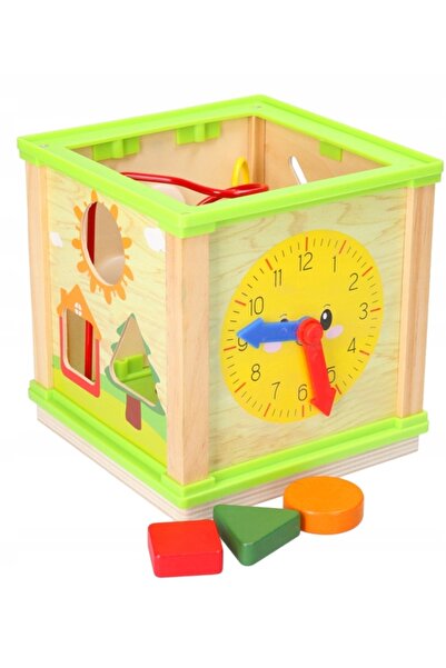 Tupiko LABIRINT CU FIR DE TRECUT – JUCĂRIE EDUCATIVĂ DIN LEMN 17x17x17 cm