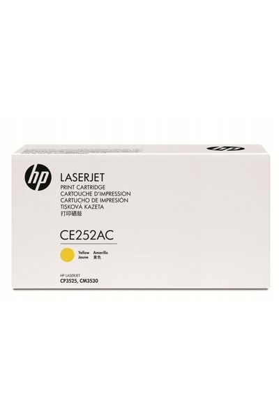 HP Toner CE252A galben (galben) original, citește descrierea