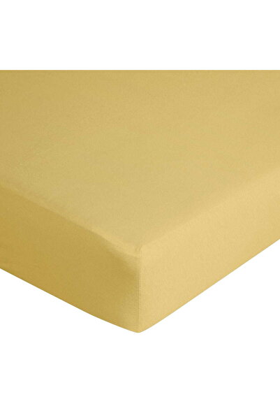 NO BRAND Cearșaf de pat cu elastic din jerseu D91 120X200 CM, H.25 CM, culoar...