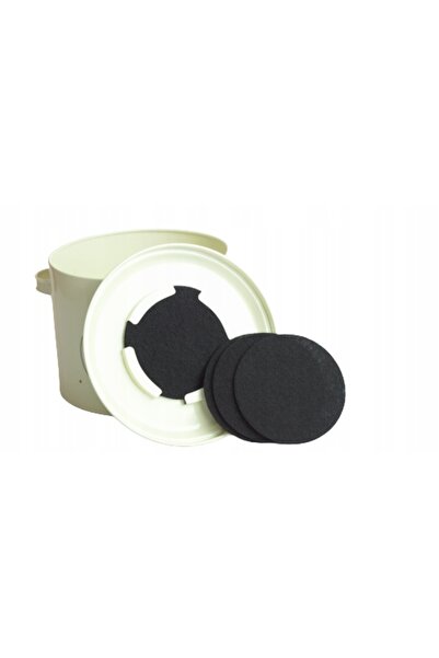 DIKEL Composter de bucătărie + 3 filtre de carbon pentru composter