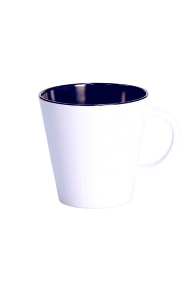 GIMEX Căni de melamină Linea Line Black 350 ml 4 bucăți